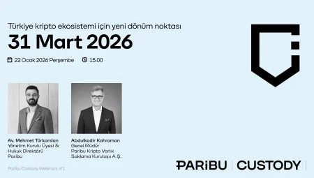 Kripto regülasyonu, Paribu Custody webinarında konuşulacak
