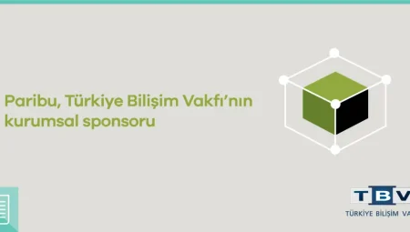 Paribu, 30. yılını kutlayan Türkiye Bilişim Vakfı’nın kurumsal sponsoru oldu
