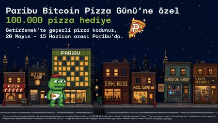 Paribu Bitcoin Pizza Günü’nde, Bitcoin ile yapılan tarihteki birinci alışveriş yine canlanıyor